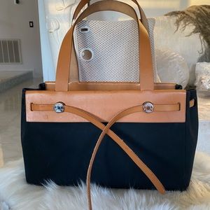 Hermes Herbag 2 in 1 shoulder tote